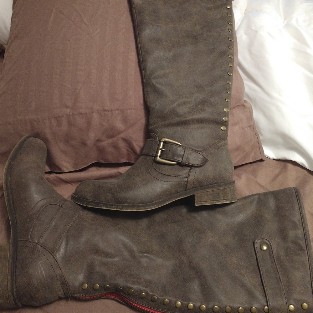 Knee high boots